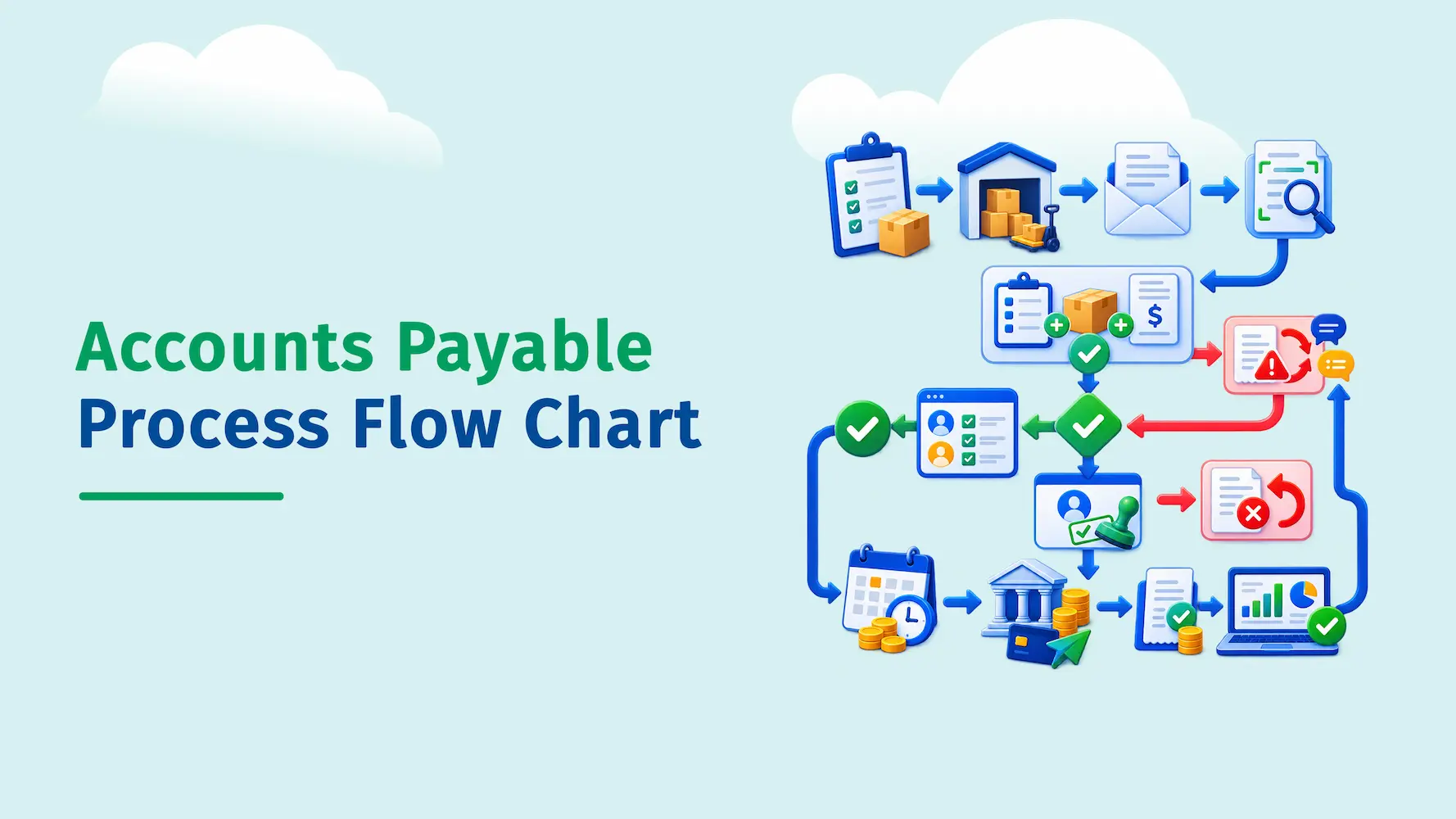 Accounts Payable Process Flow Chart